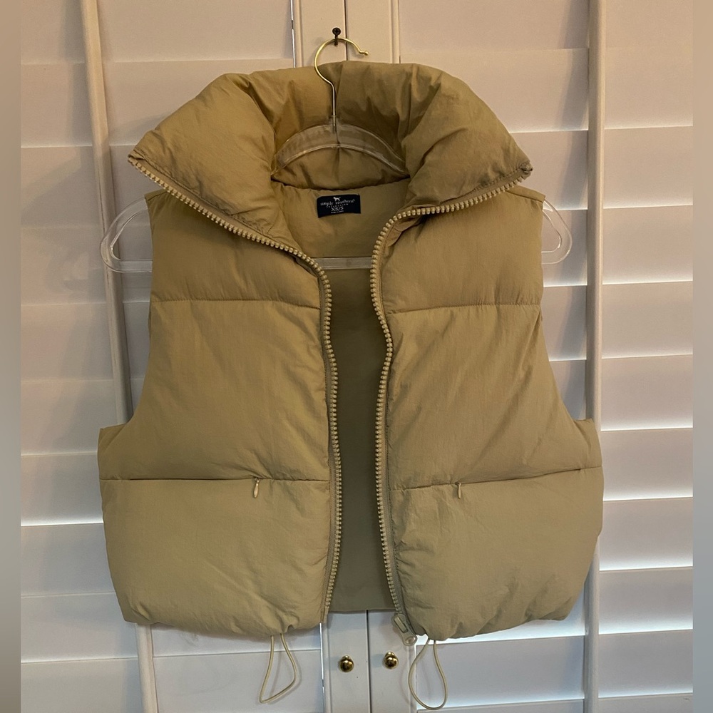 Simply Southern PUFFER vest size xsmall/small.  Excellent like NEW condition!